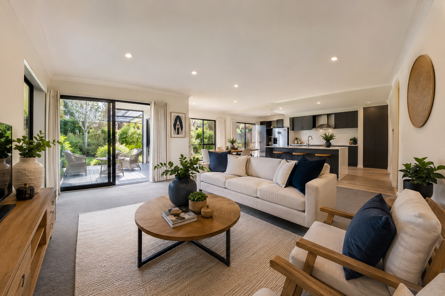 360 degree inspection of a quality home interior